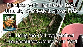 Download Principles for Filling  Raised Beds Cheaply, Effectively \u0026 Almost Free: Follow the 1/3 Fill Method! MP3