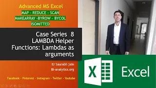 Lambda Helper Function Advanced MS Excel Case series 8