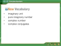 4-4 Complex Numbers