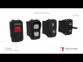 Carling L-Series rocker switches - available from Dun-Bri Group