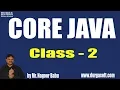 Differences Between Java and Others C C Class - 2 by Mr Nagoor Babu Sir On 20-11-2018