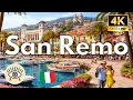 Lagu Wandeltocht door San Remo in 4K 🇮🇹 | Wandeling langs de Italiaanse Rivièra met ondertiteling 💐