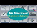 NX sheet metal all command Complete tutorial on Sheet metal design in NX
