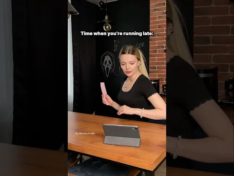 time when you’re running late | link in bio