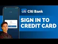 Citi Bank Credit Card Login How To In To Citi Bank Credit Card Account 2024