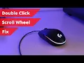 How to repair mouse double click scroll wheel issue in 2 minutes
