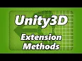 Unity3D - How to use Extension Methods