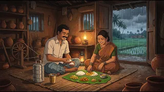 Pottery, Rain & Saddannam 🌿 A Cozy 1990s Coastal Andhra Morning Routine ASMR