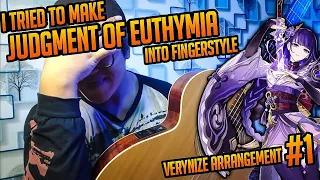 Download I try to make JUDGMENT OF EUTHYMIA - RAIDEN SHOGUN THEME into Fingerstyle... MP3