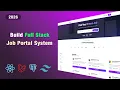 Build Deploy Full Stack Job Portal System in React js Laravel API Project 2026