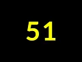 51 Seconds Countdown Timer With Sound Effect