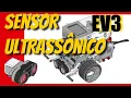 Lego EV3 com sensor ultrassonico