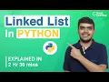 Linked list in Python Python Tutorial Data Structures in Python Great Learning