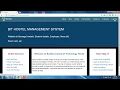 CSE Project - Hostel Management System using JSP Part 3 with source code