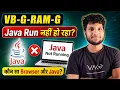 VB-G-RAM-G Java Not Running DSC Signature Process Fix