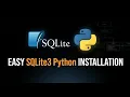 How to Install SQLite3 in Python in Under 6 Minutes Windows