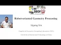 3DGV Seminar Ligang Liu - Robot-oriented Geometry Processing