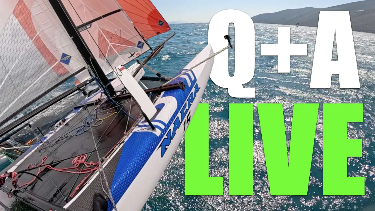 SPINNAKER: Best Angle to Steer? Q+A Live
