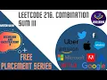 Leetcode 216 Combination Sum III