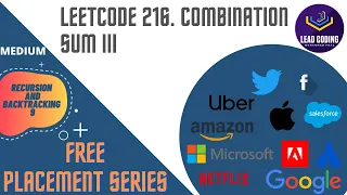 Leetcode 216 Combination Sum III
