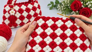 This Crochet Pattern Is Perfect for Blankets, Bags & More! 😍 #Crochet #CrochetIdeas