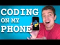 Programming on my Phone - Python for Phone EASY