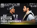 David Benavidez vs Zurdo Ramirez Press Conference Highlights