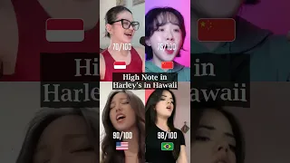 Whose Voice Did You Like You And I Harleys In Hawaii Katy Perry Coversongs Clash Shorts 