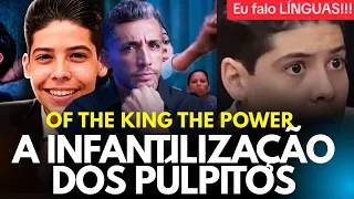 FALTA CORAGEM PRA FALAR DOS MESTRES DO "PROFETA MIGUEL". NÃO TEM MAIS BÍBLIA. Of the king the power