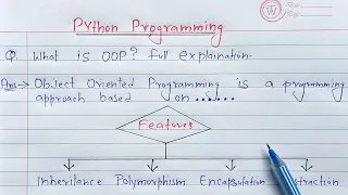 python oops concepts Learn Coding