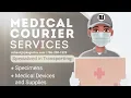 Medical Courier After hours specimens pickup and delivery for Quest Diagnostics at partner location