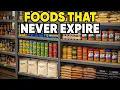 18 Must-Have Foods To STOCKPILE That NEVER EXPIRE
