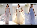 Lagu Airy Evening Gowns Fluttering Silhouette Beauty