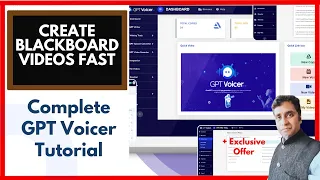 how to create blackboard videos fast gpt voicer tutorial