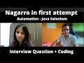 Nagarro Interview Experience 4 YOE - Automation Testing