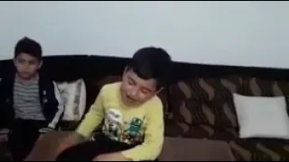 اجمل صوط طفل صغير يغني حلفتلي لغيرا بعمري ما بكون مع 500الف مشاهده 