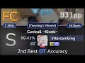 Lagu Intercambing | Mami Kawada - Contrail ~Kiseki~ [Taeyang's Miracle] +HDDT 99.41% (#2 931pp FC) - osu!