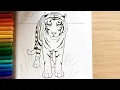 Coloring Pages Tiger coloring Animal coloring Tiger Coloring Pages for Kids Animals