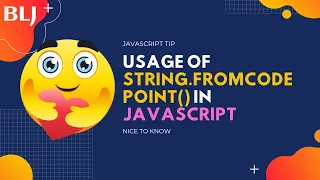 Usage of String fromCodePoint in JavaScript