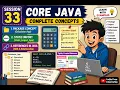 33 Java Package Concept Static Import References HAS-A Relationship Core Java Full Course
