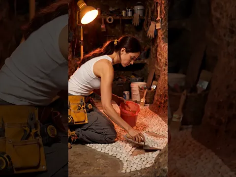 Girl Built a 2-STORY Bunker 600FT Above a Canyon 😱🏔️ #ytshorts