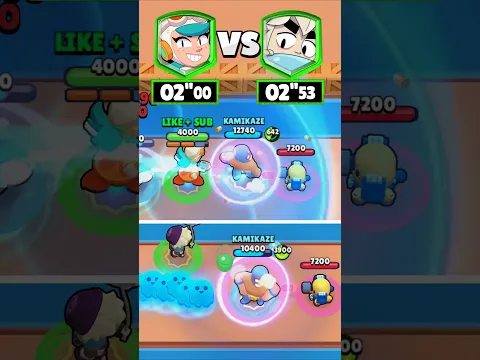 WENDY vs GUS 💚 Mejor Apoyo #brawlstars #kamikaze