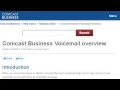 Comcast Voicemail Instructions