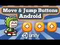 Unity Tutorial How To Make Character Move Left Right and Jump In Android Game Using UI Buttons