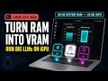 Linux How To I Turned 96GB of System RAM Into VRAM on the AMD iGPU