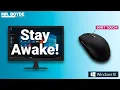 How To Keep Your Computer Awake Without Touching Your Mouse Using Windows Power Settings