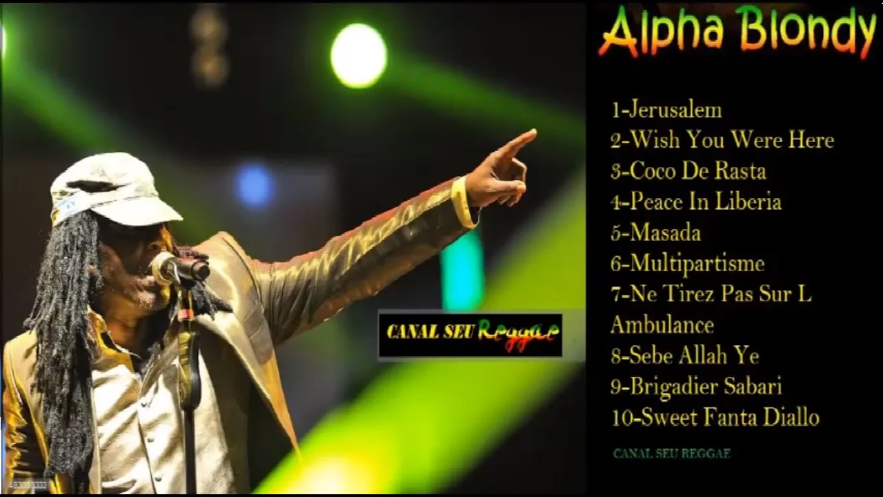 ALPHA BLONDY - SELEÇÃO GRANDES SUCESSOS DO REGGAE ALPHA BLONDY - SELEÇÃO GRANDES SUCESSOS DO REGGAE