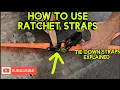 Ratchet straps 101 How To Operate Ratchet Straps