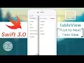 TableView - Push to next TableView