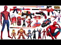 Marvel Spider-Man series unbox popular Spider-Man action dolls Spider-Man popular electric toy gun